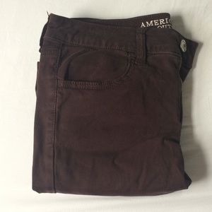 American Eagle Sateen jeggings